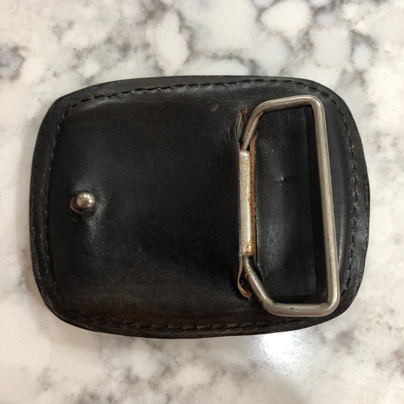 EUC Leather Belt Buckle - Picture 2 of 2